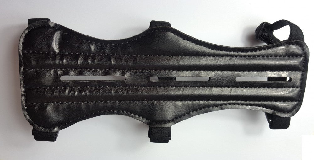 Protezione dell'avambraccio ventilata, protezione del braccio con puntoni Sekula mimetico/nero